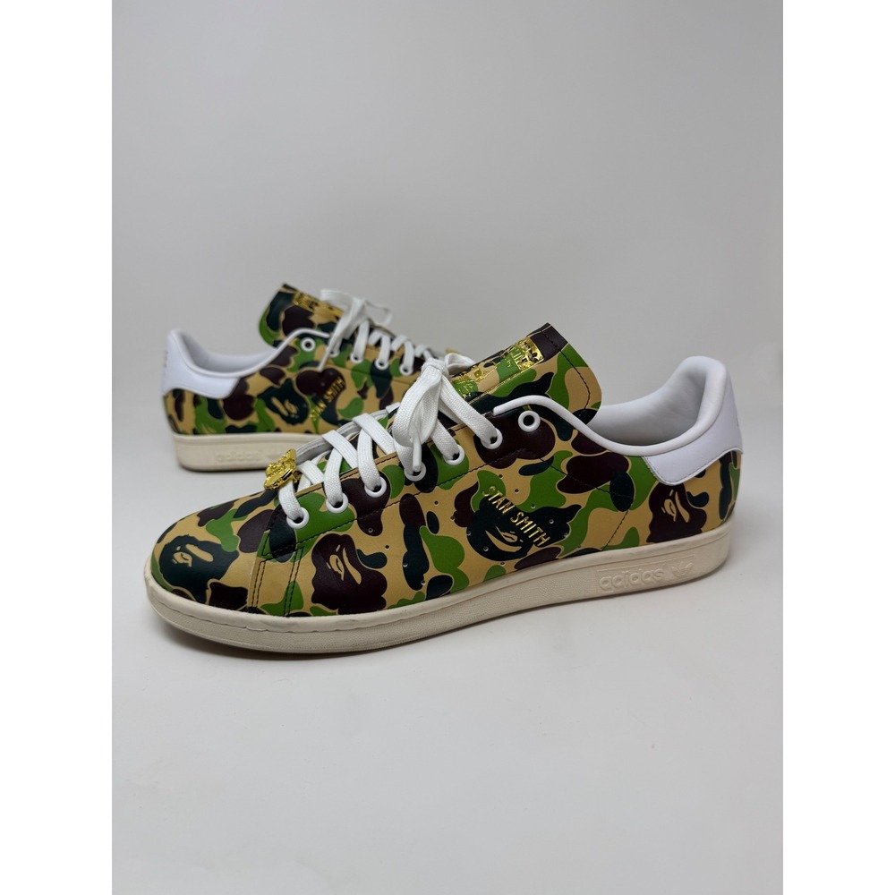 Adidas Stan Smith Bape 30th Anniversary ABC Camo Green IG8949 Mens 11.5 Sneaker